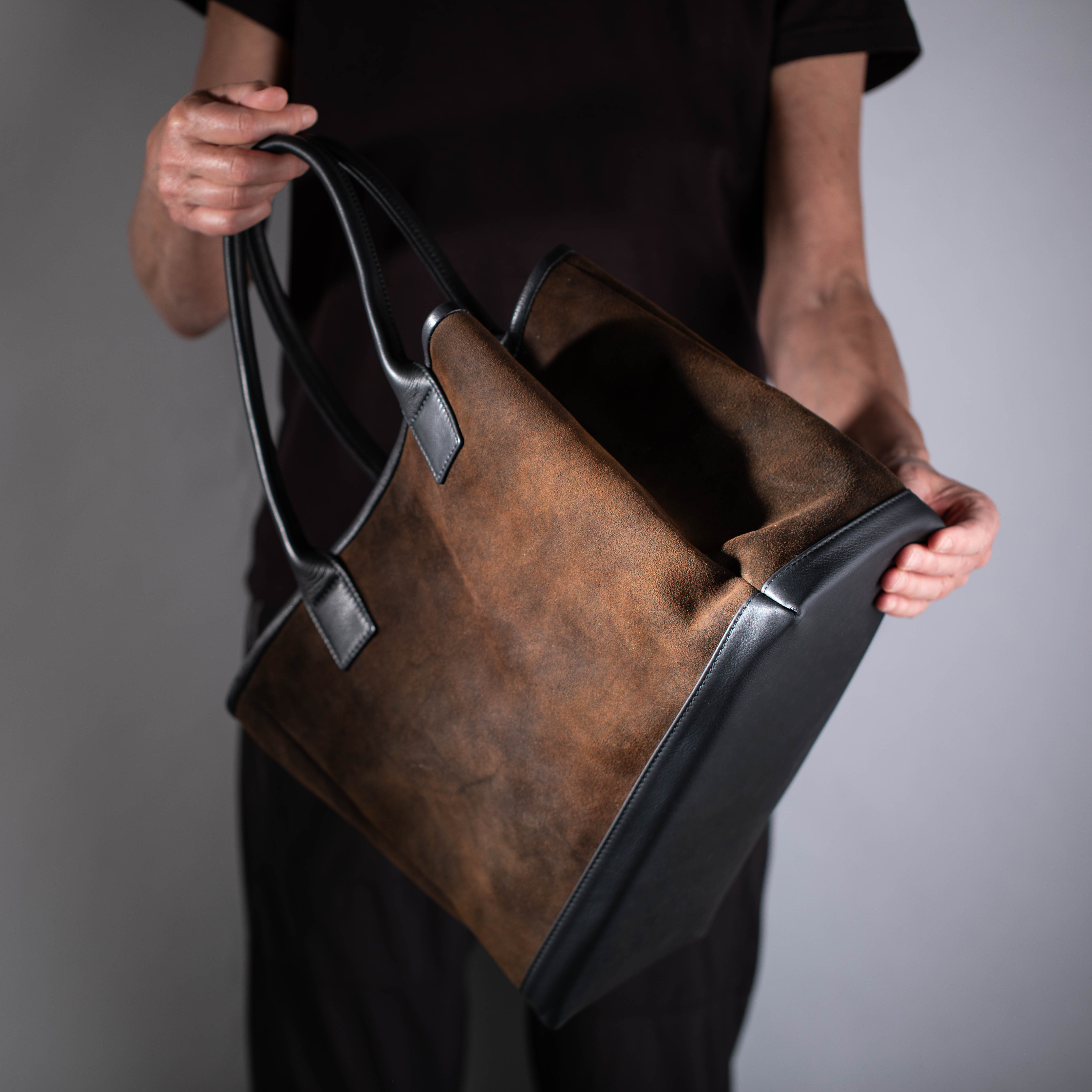 Shopper Lissabon made of deerskin