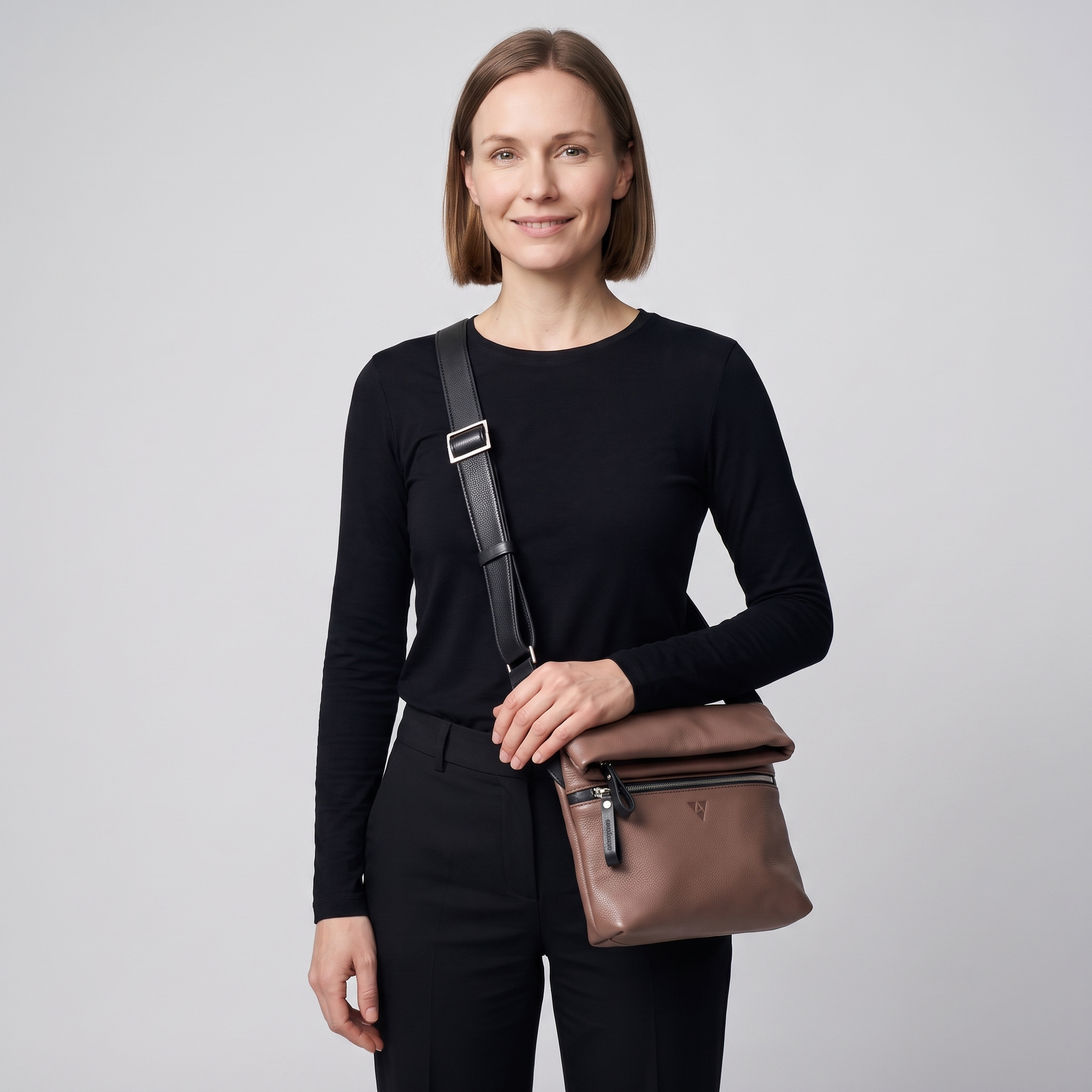 Fold-over Shoulder bag London S