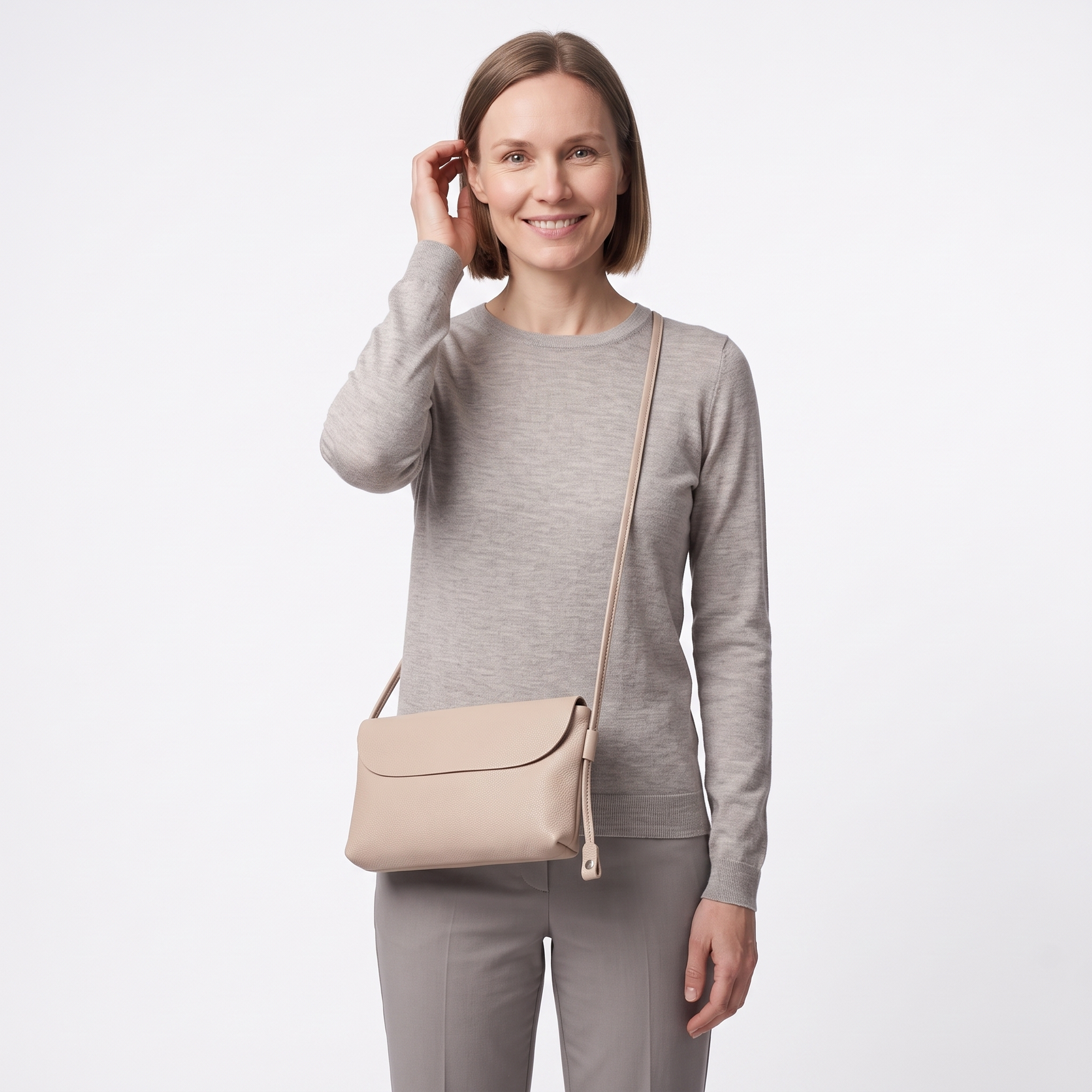 Schultertasche Sydney aus Rindleder