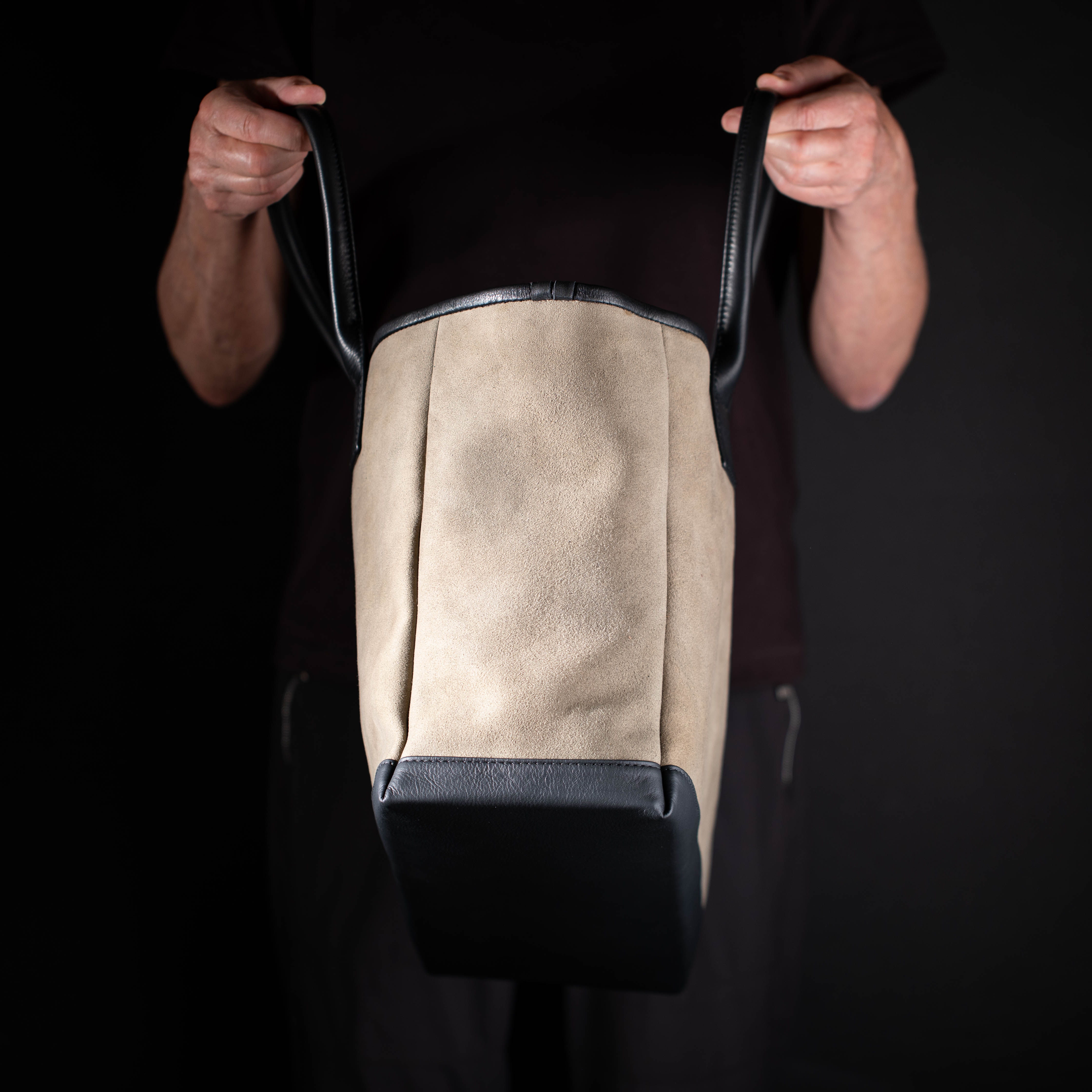 Shopper Lissabon made of deerskin