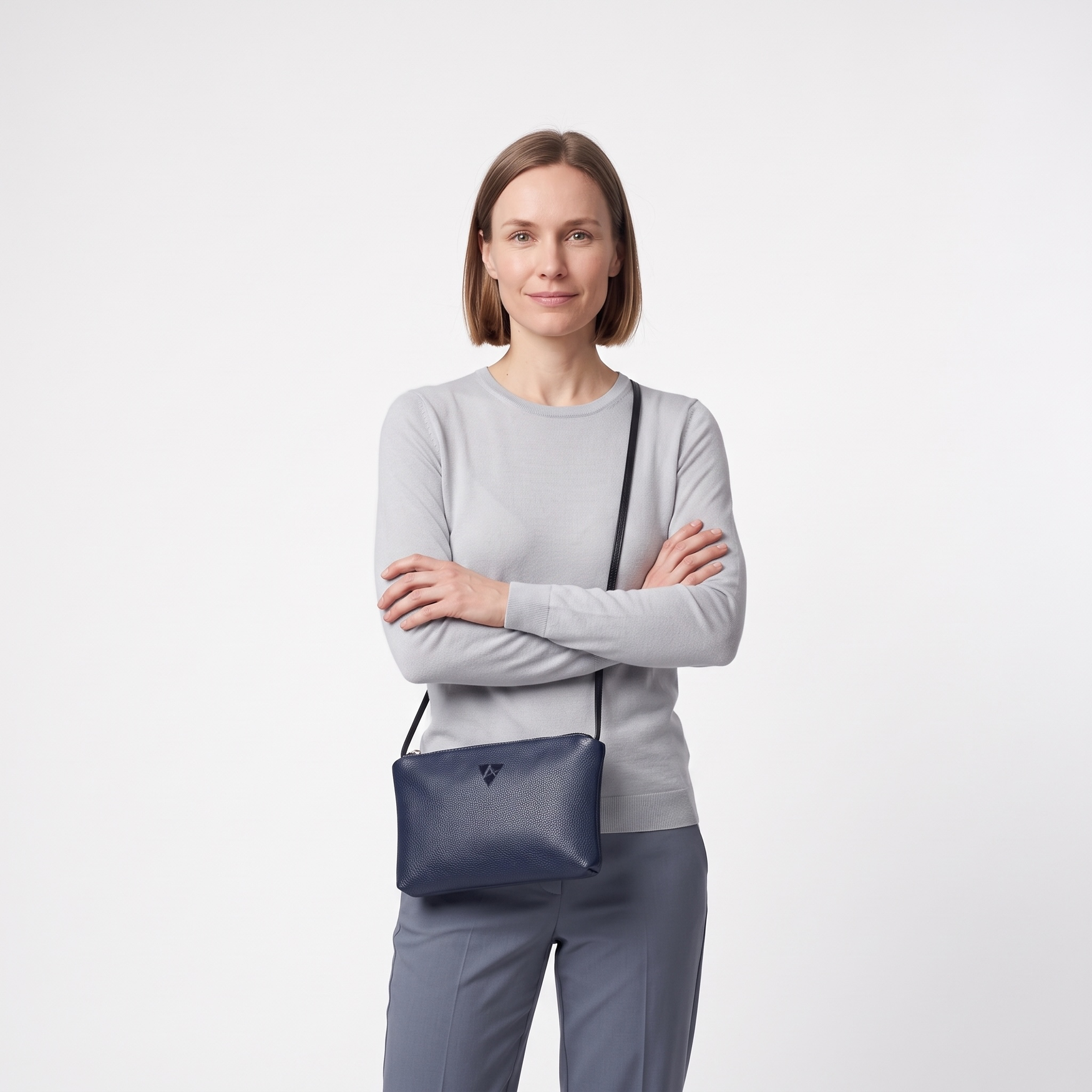Schultertasche Palermo S aus Softnappa
