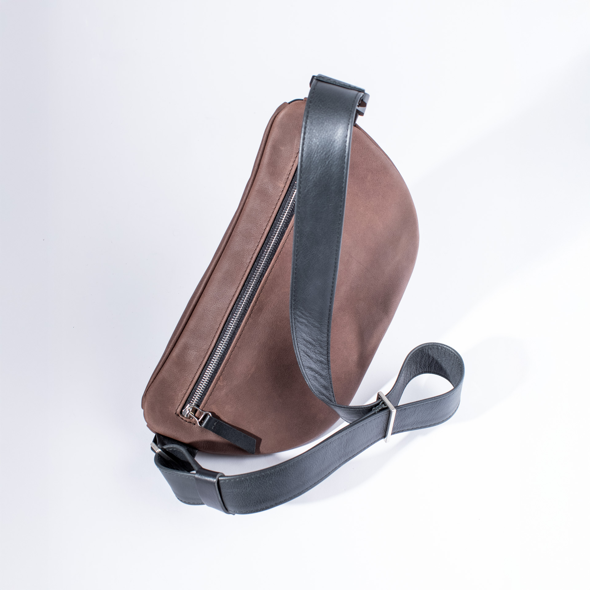 Bauchtasche Marseille M aus Olivenleder