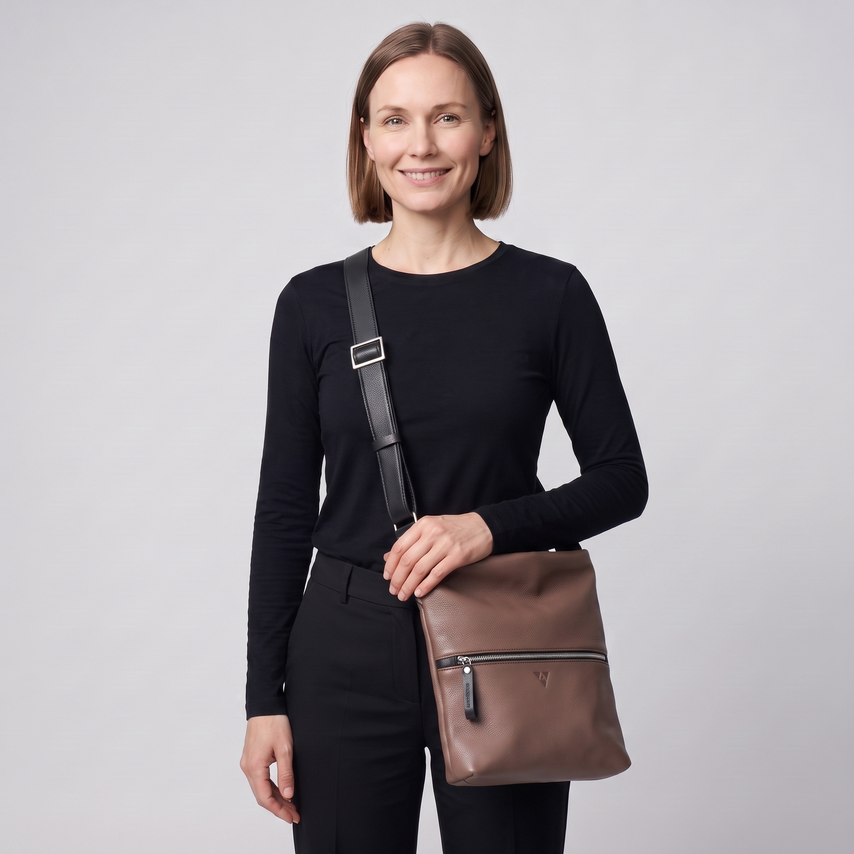 Fold-over Shoulder bag London S