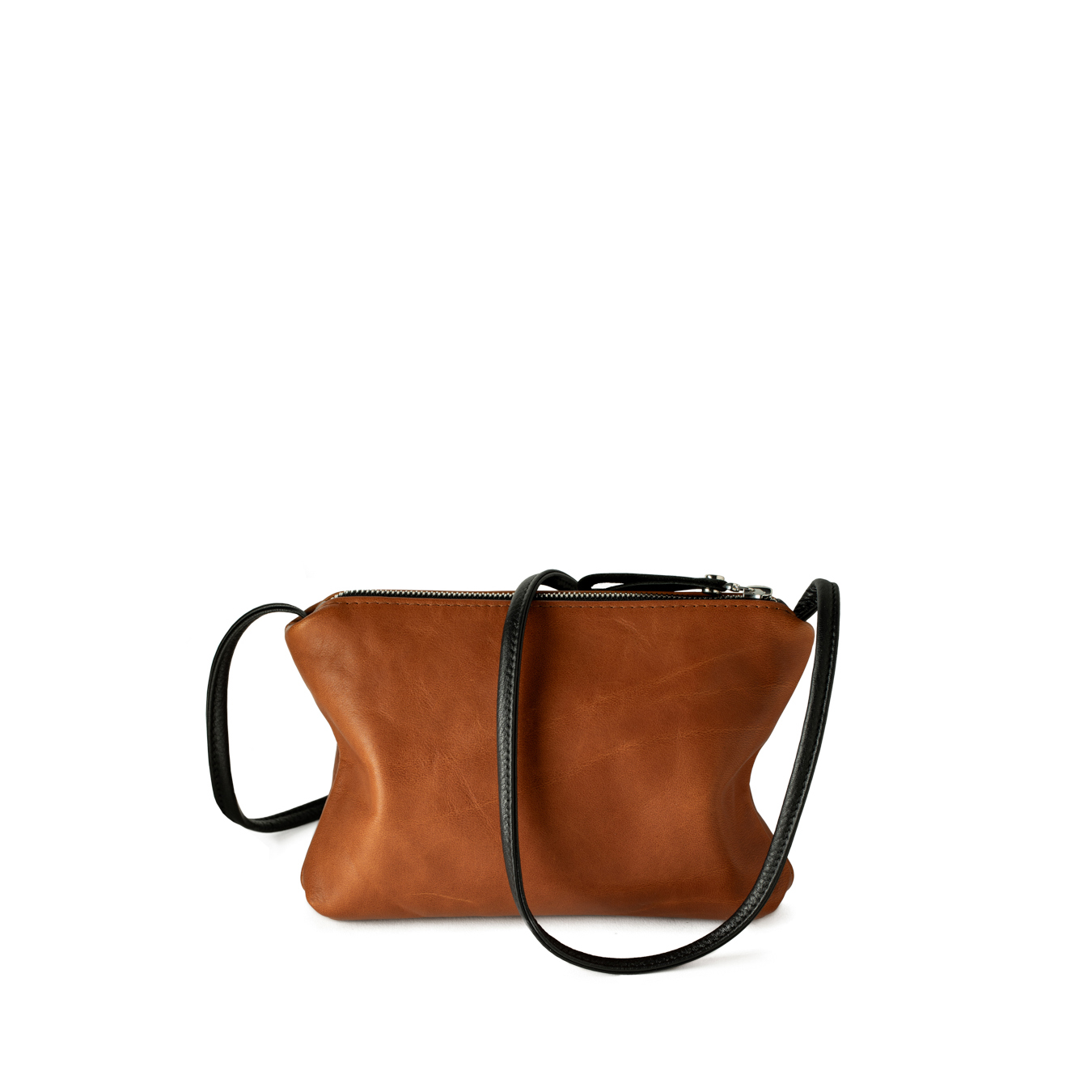 Schultertasche Palermo S aus Olivenleder