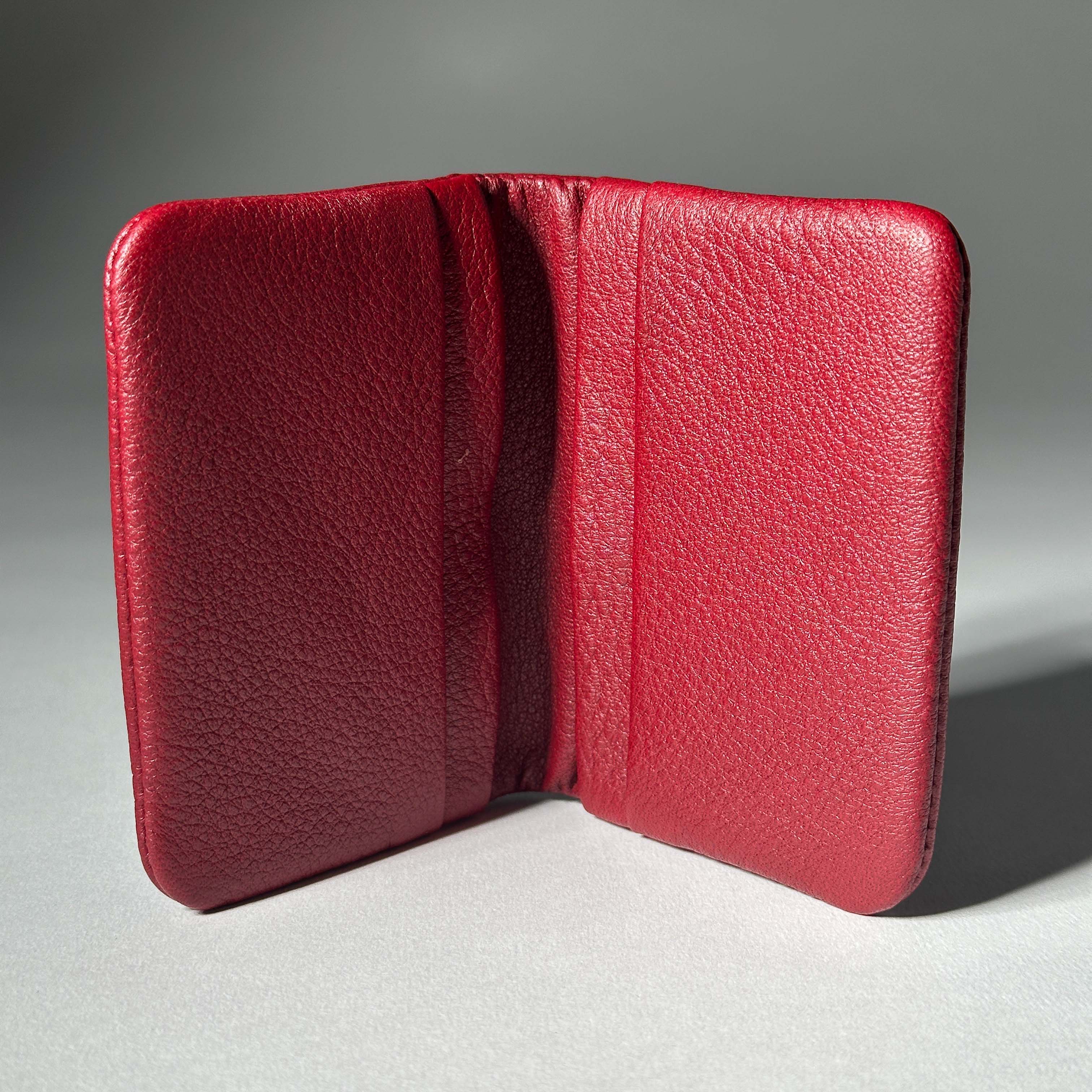 Pago card case made of soft nappa leather