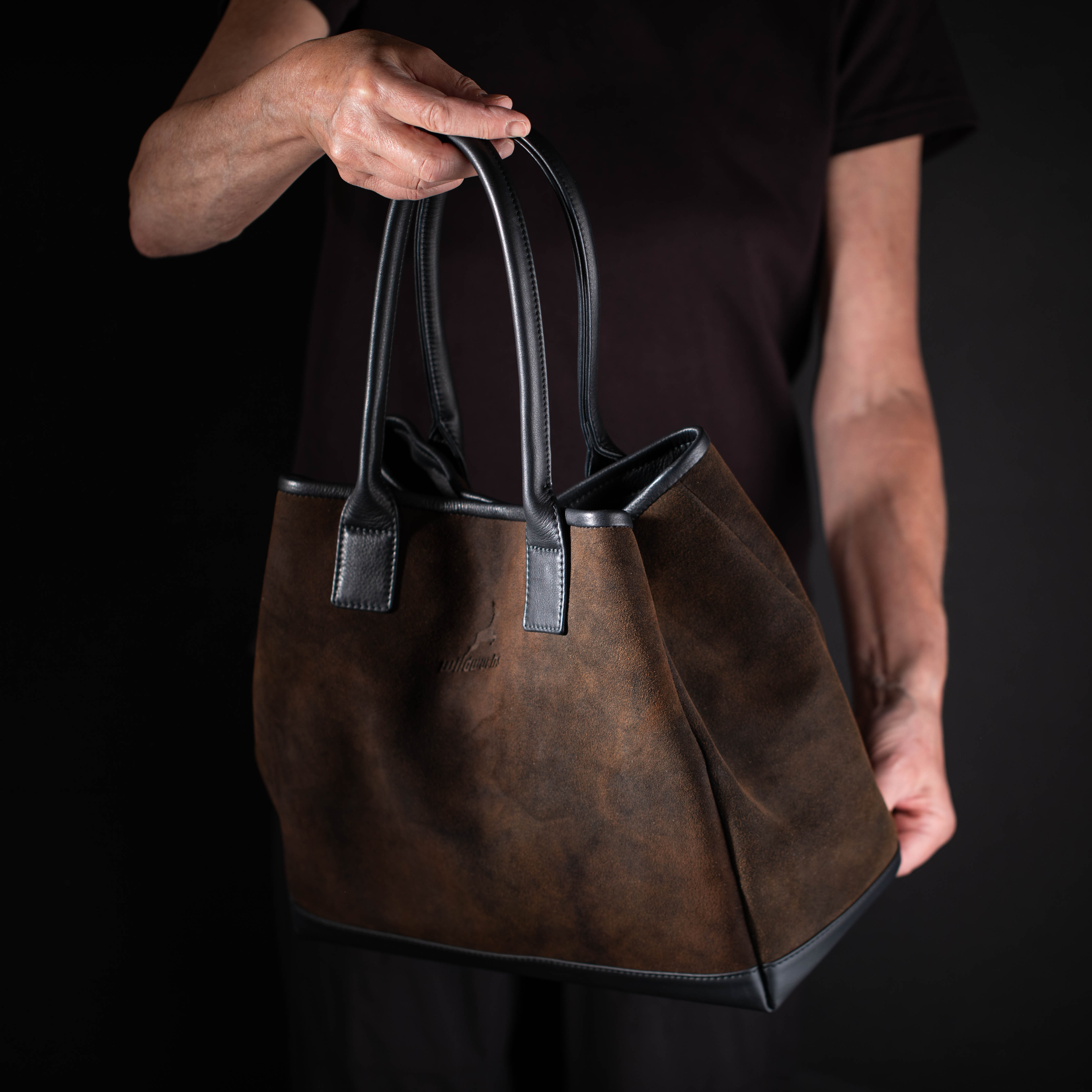 Shopper Lissabon made of deerskin