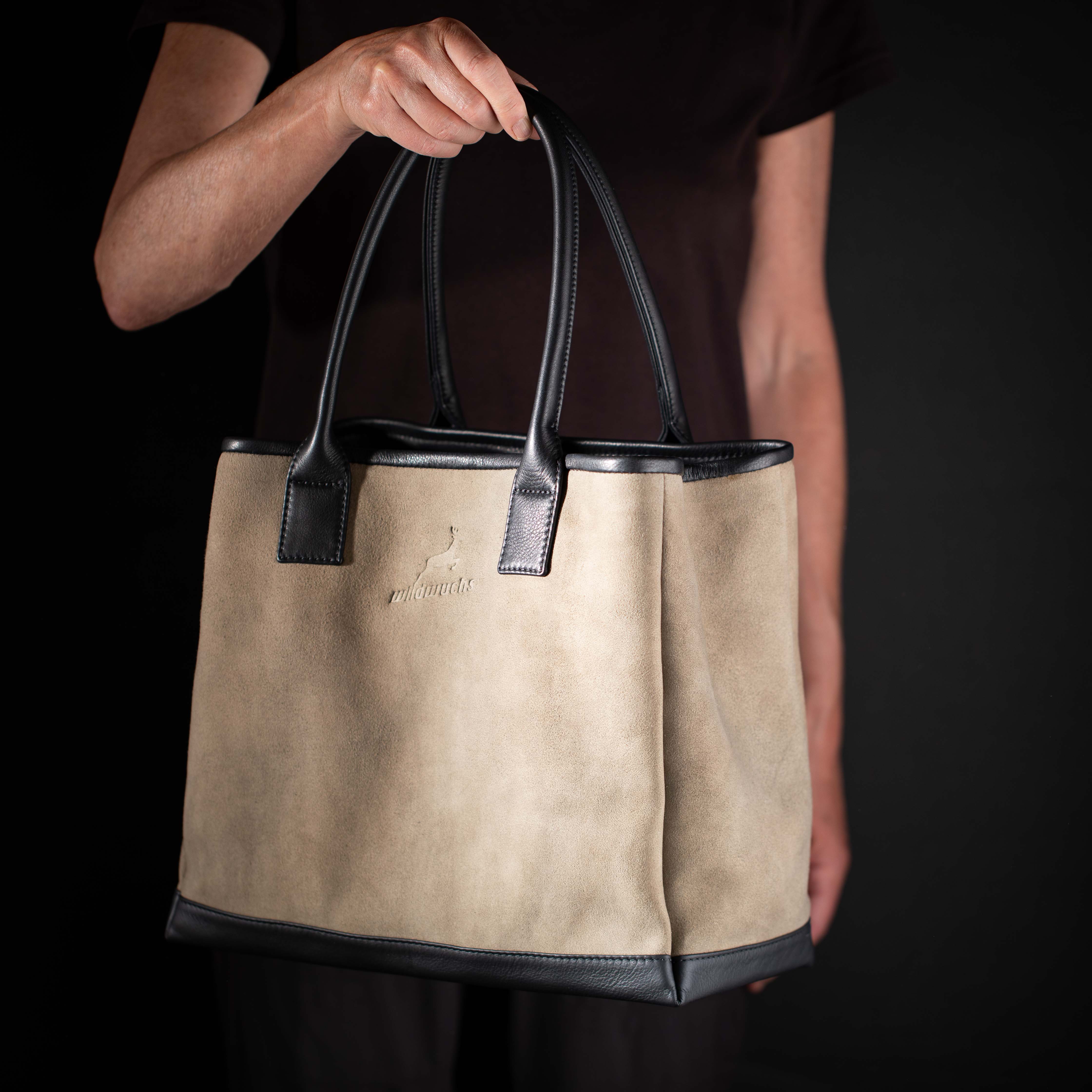 Shopper Lissabon made of deerskin