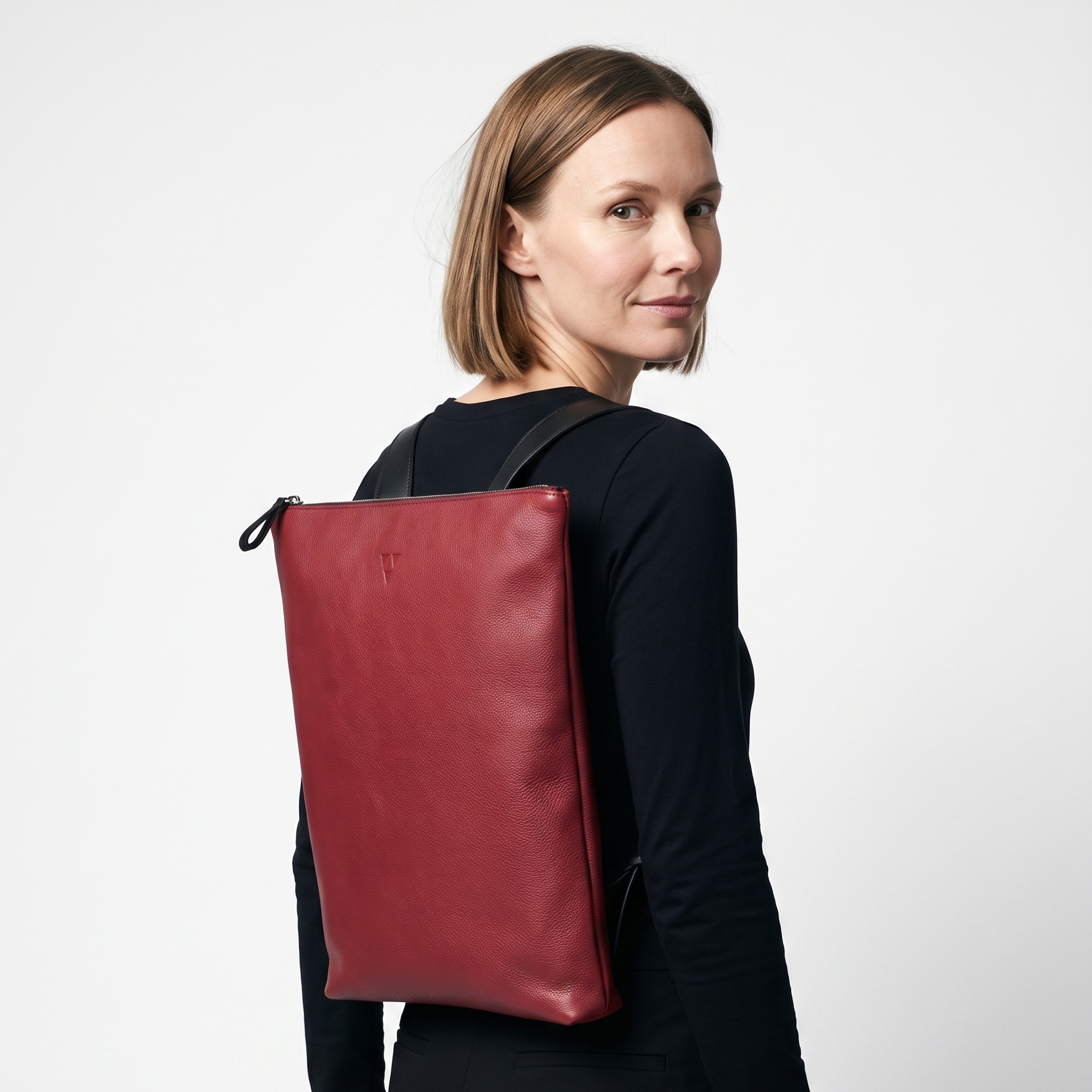 Backpack Garda made of soft nappa leather