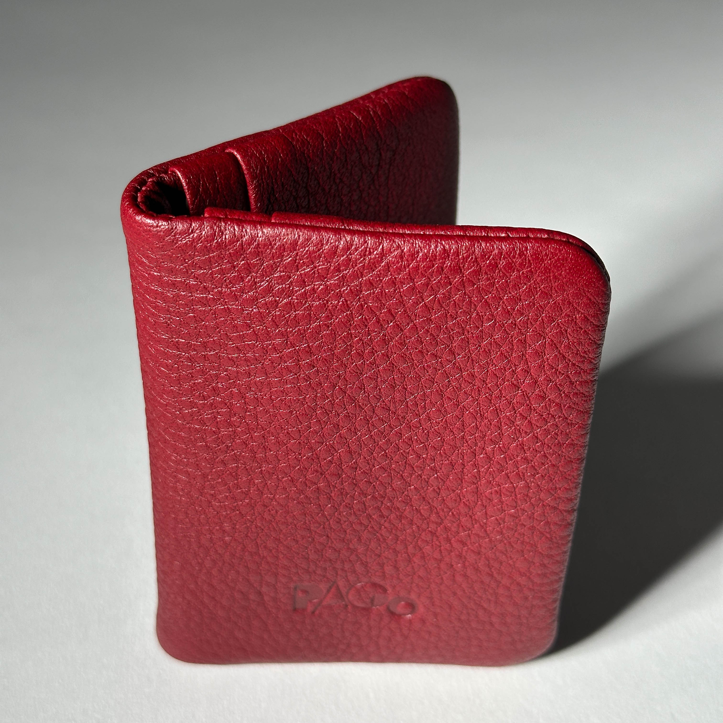 Pago card case made of soft nappa leather