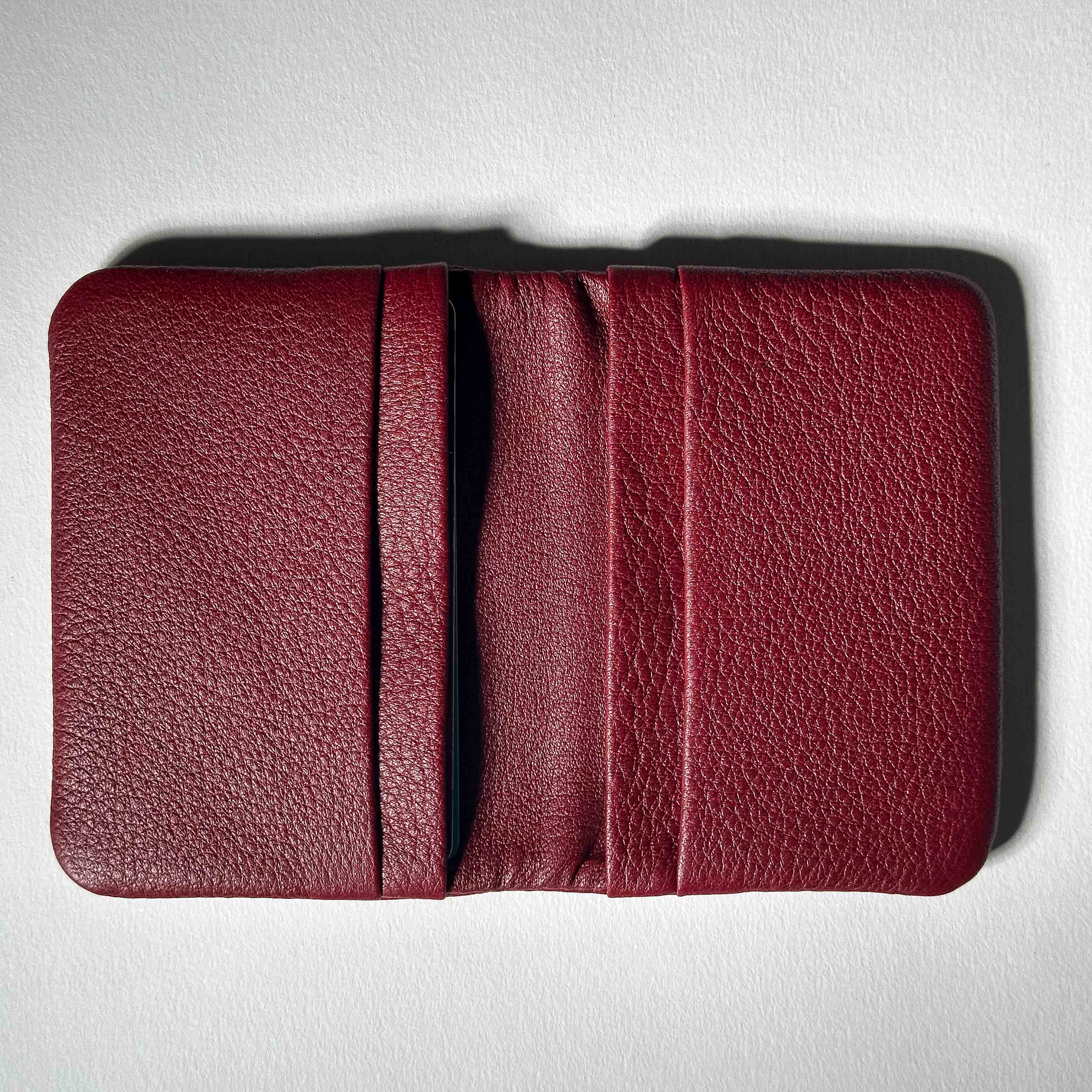 Pago card case made of soft nappa leather