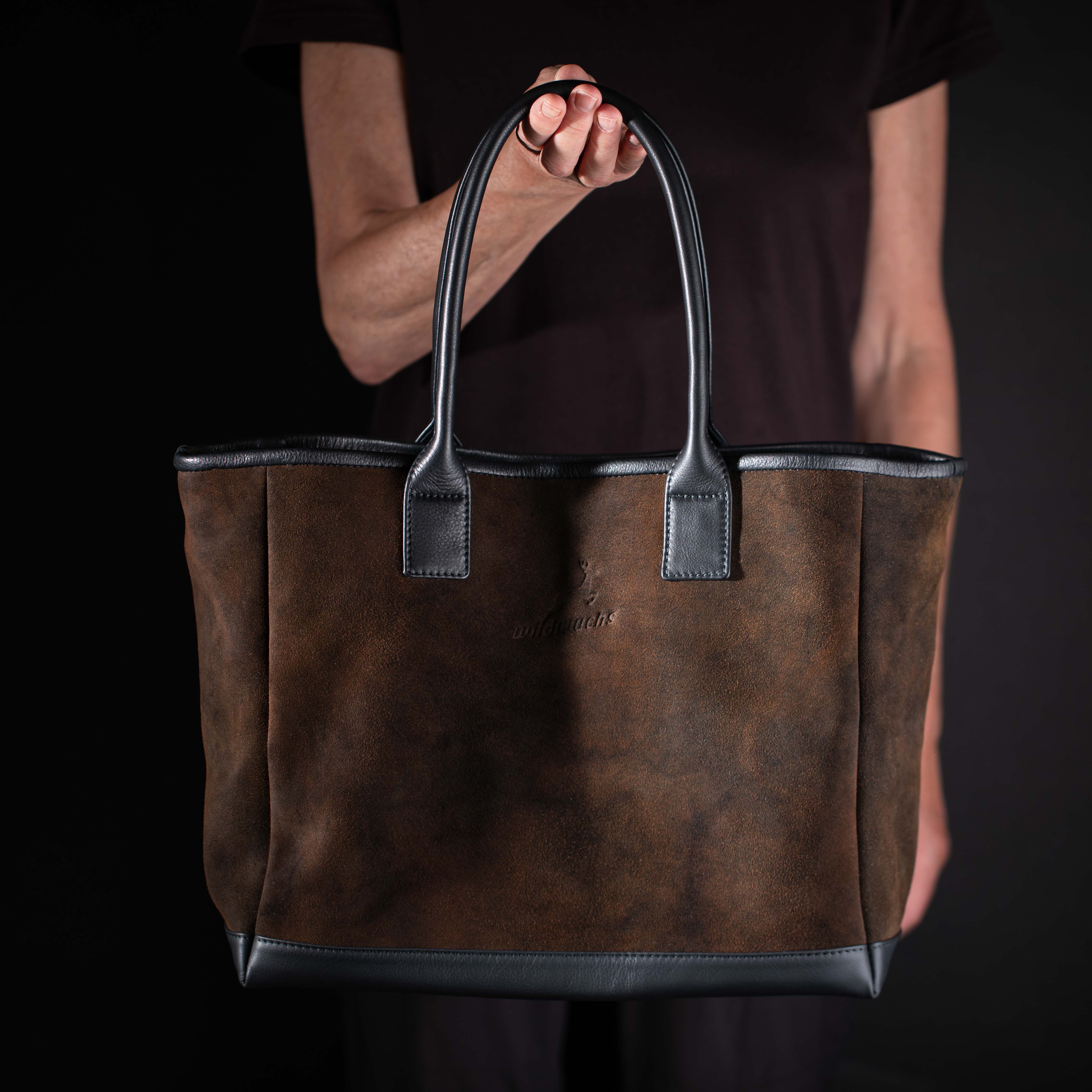 Shopper Lissabon made of deerskin