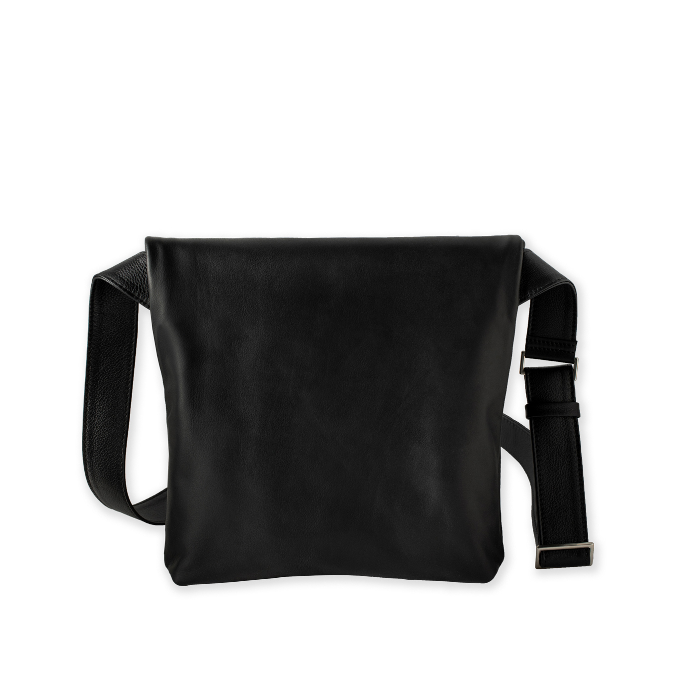 Überschlagtasche  London M aus Olivenleder