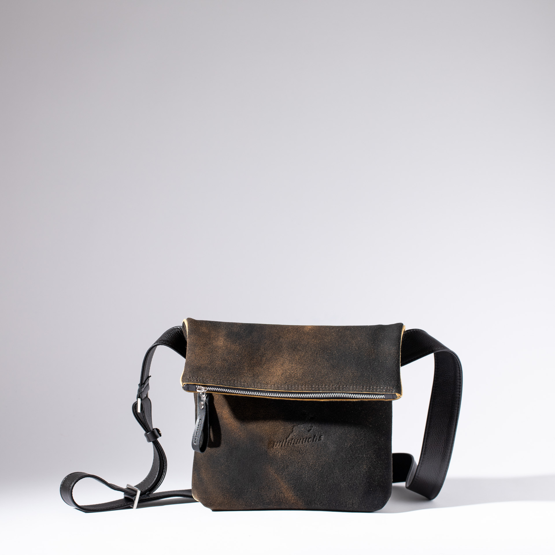 Überschlagtasche  London S aus Hirschleder