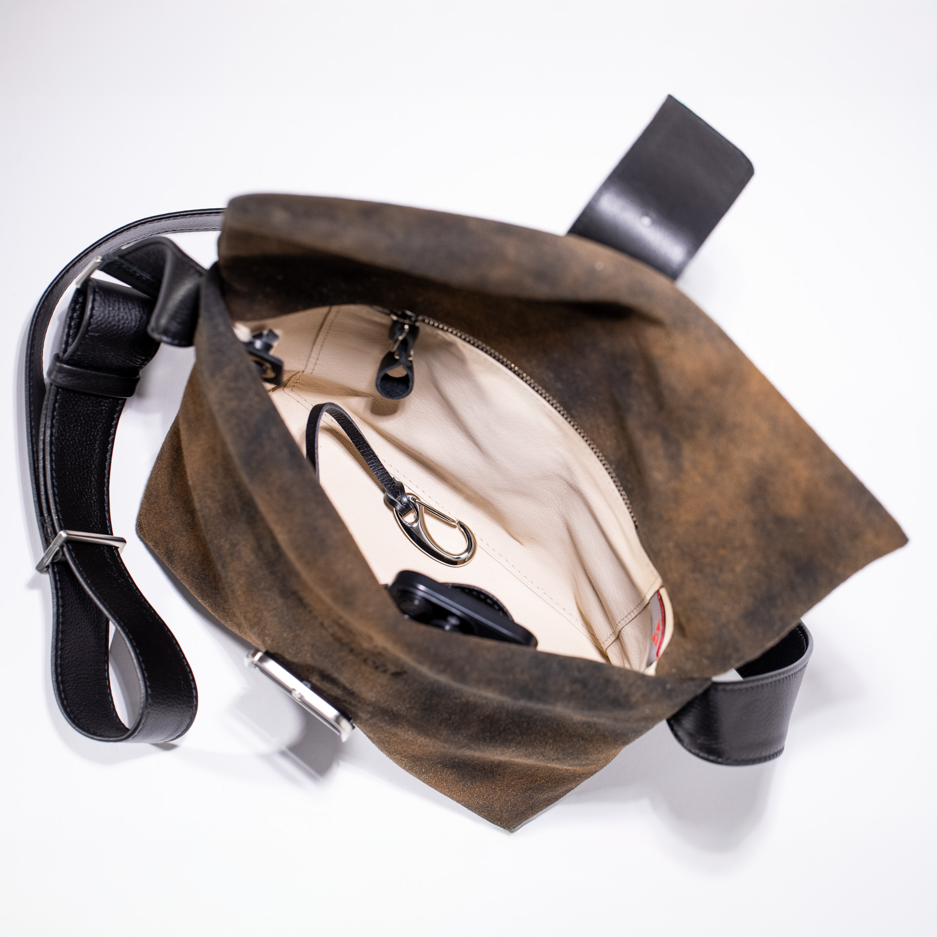 Umhängetasche Nizza aus Hirschleder