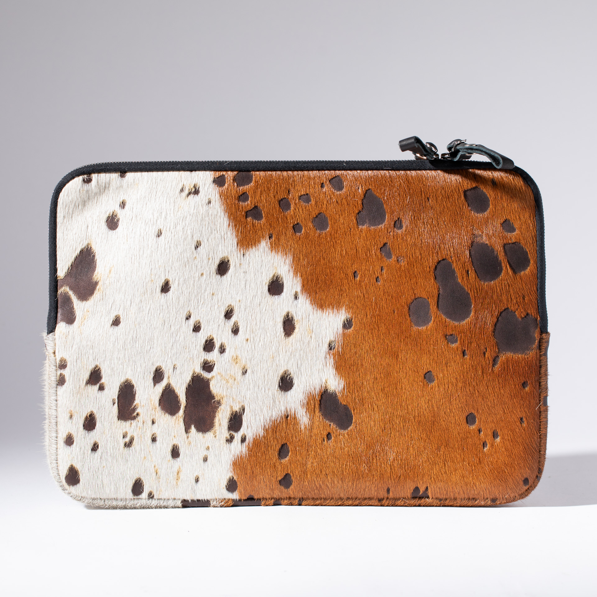 Laptoptasche aus Kuhfell