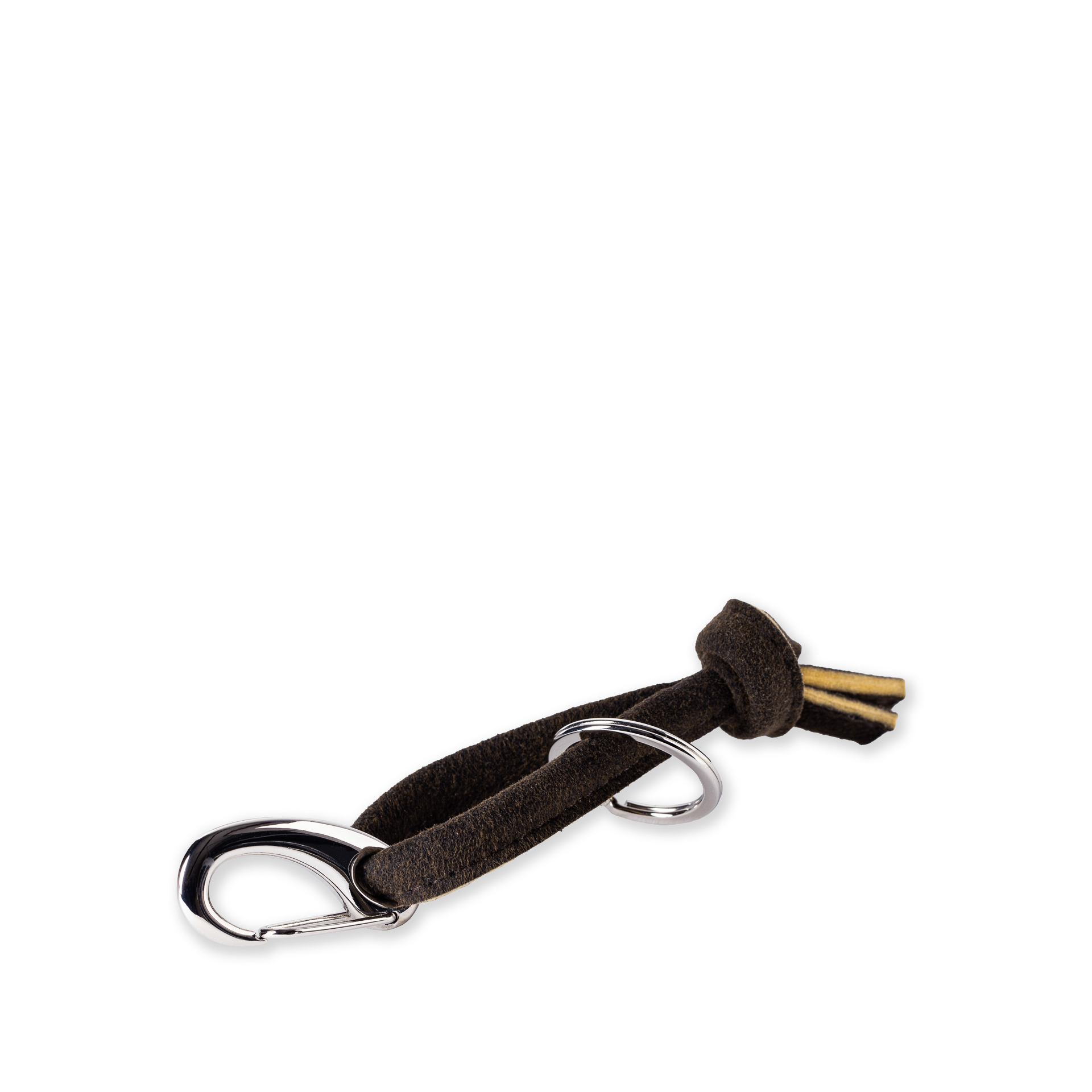 key ring Brügge made from deerskin