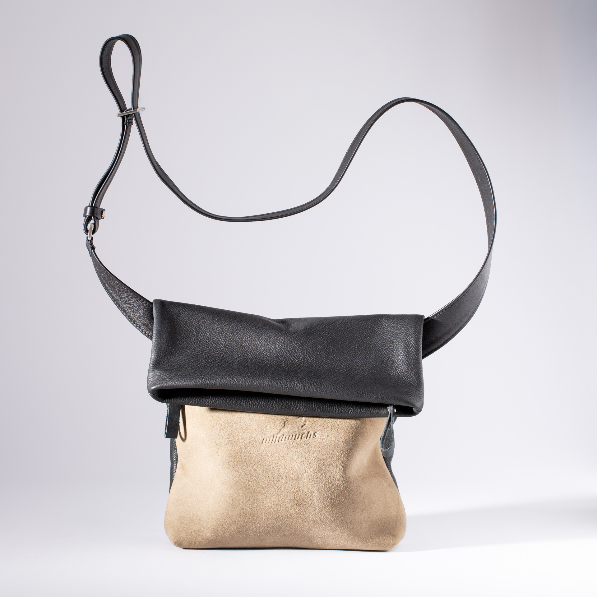 Überschlagtasche  London M aus Hirschleder