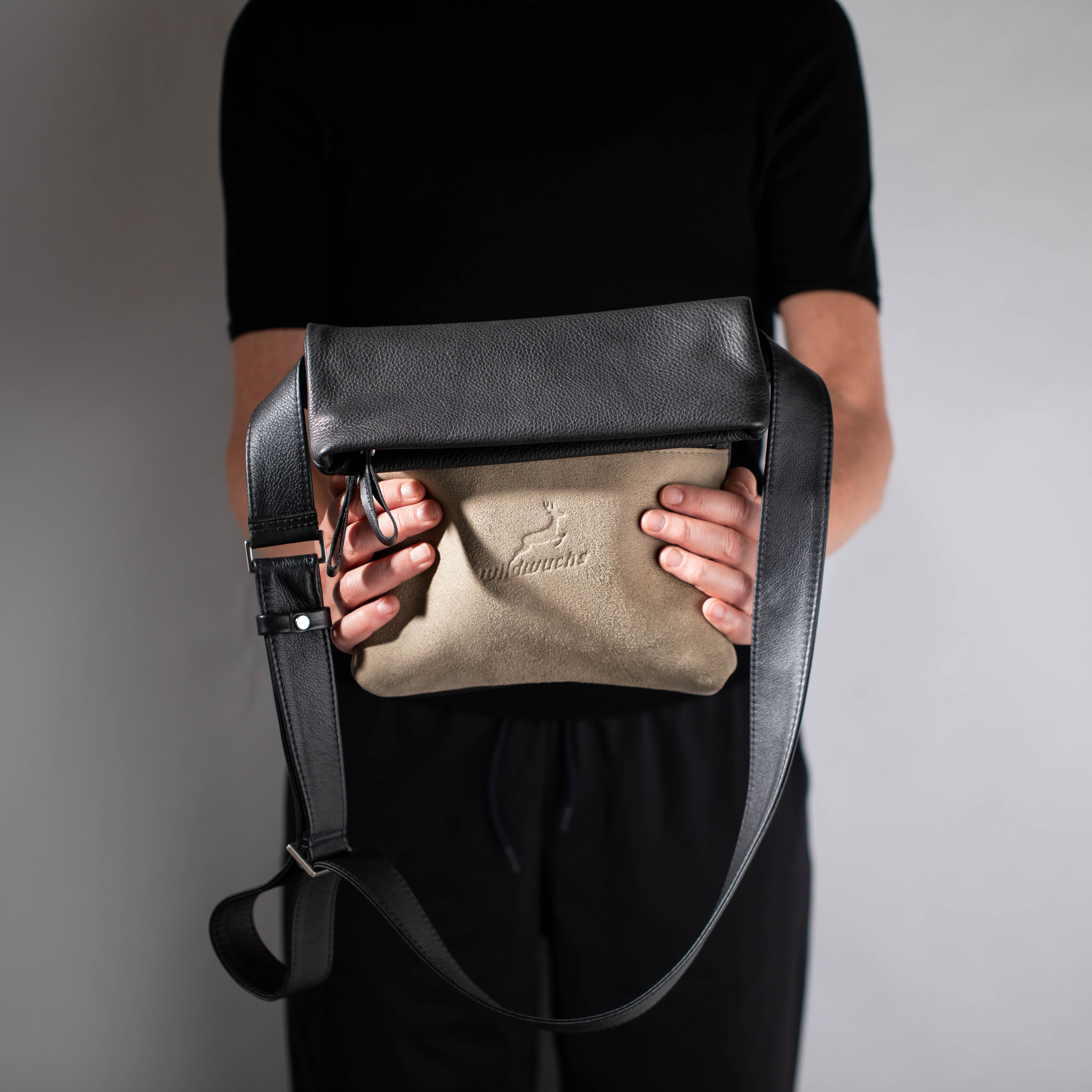 Fold-over Shoulder bag London S