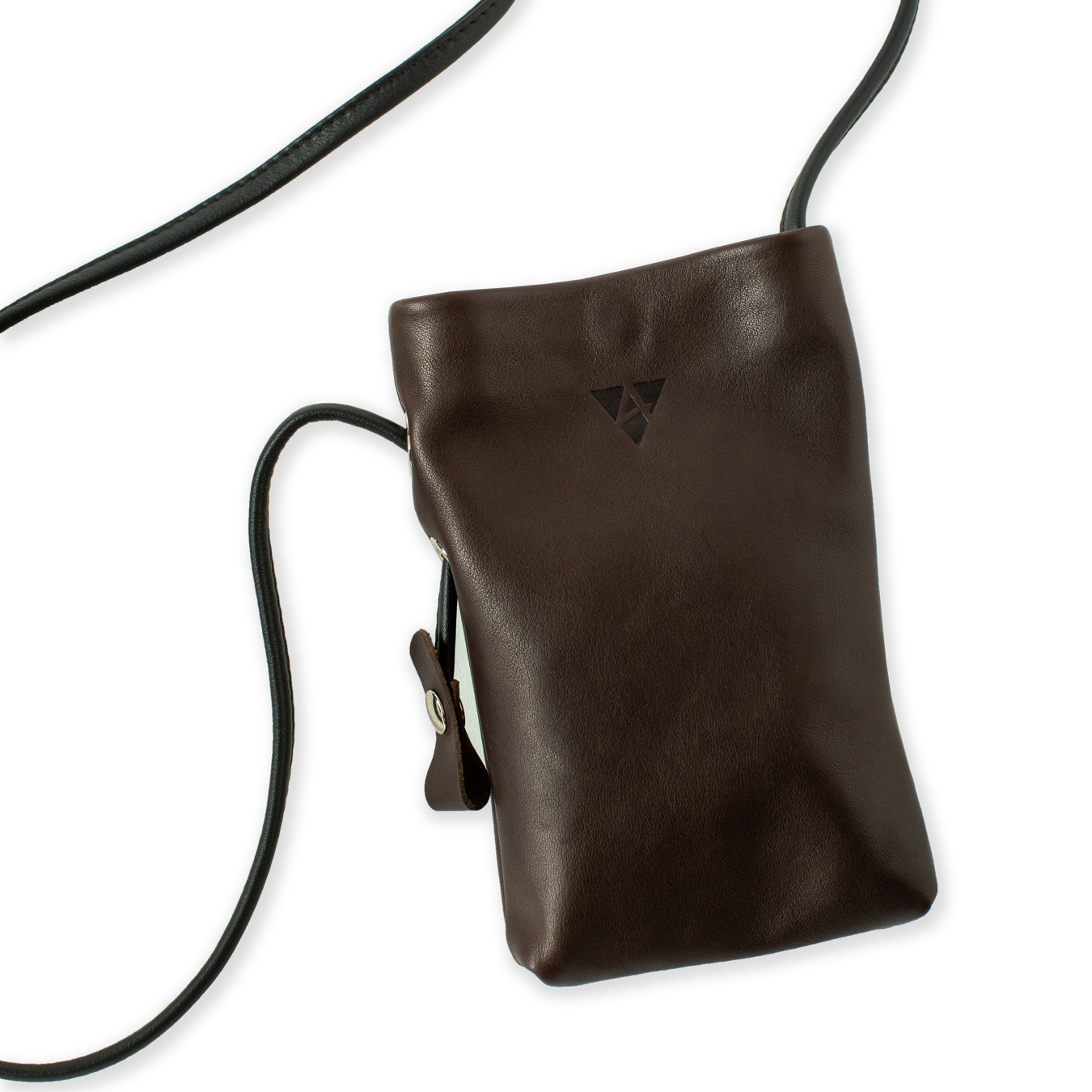 Shoulder bag Davos in olive leather | Ackermann Leder